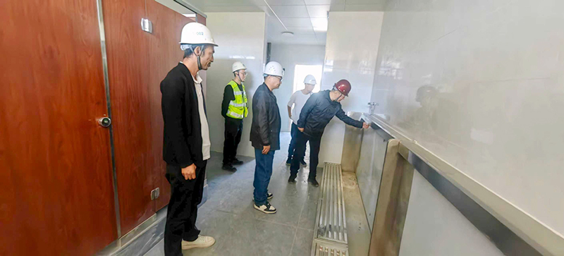 开元网站登录入口 第六十七高级中学项目部国庆、中秋安全生产检查简报